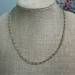 Kirks Folly Gold Tone Chain Necklace 18-20 Inch